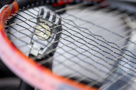 tennis racket strings made of